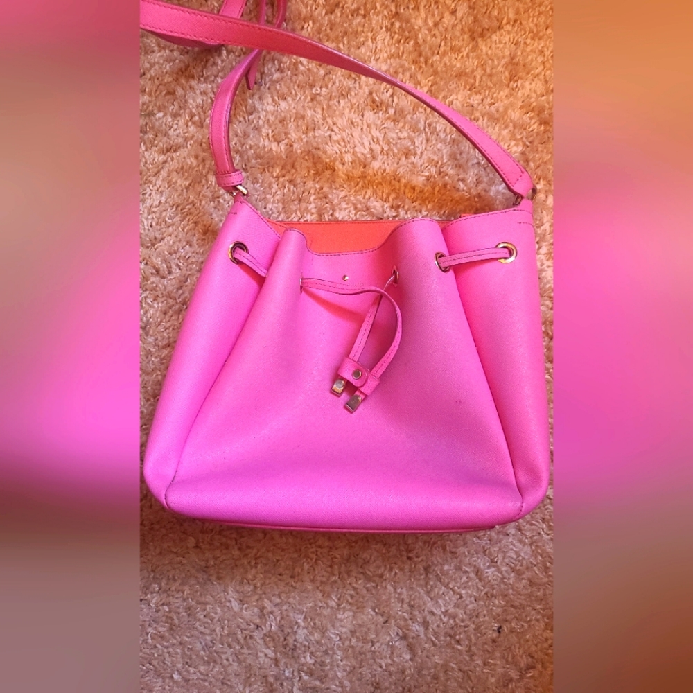 Barbie pink Kate Spade Bucket bag